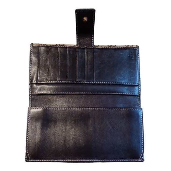 🤎GUCCI BRITT CONTINENTAL MONOGRAM CANVAS WALLET - Picture 6 of 16